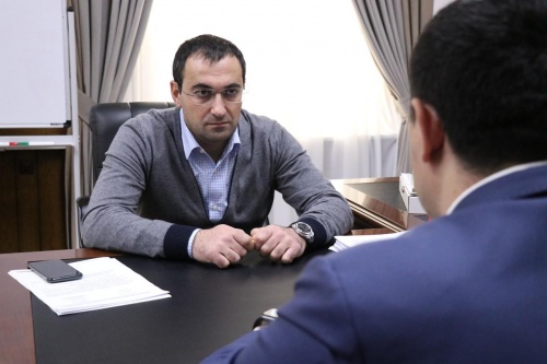 Врио главы города Дербент Рустамбек Пирмагомедов встретился с Камилом Саидовым