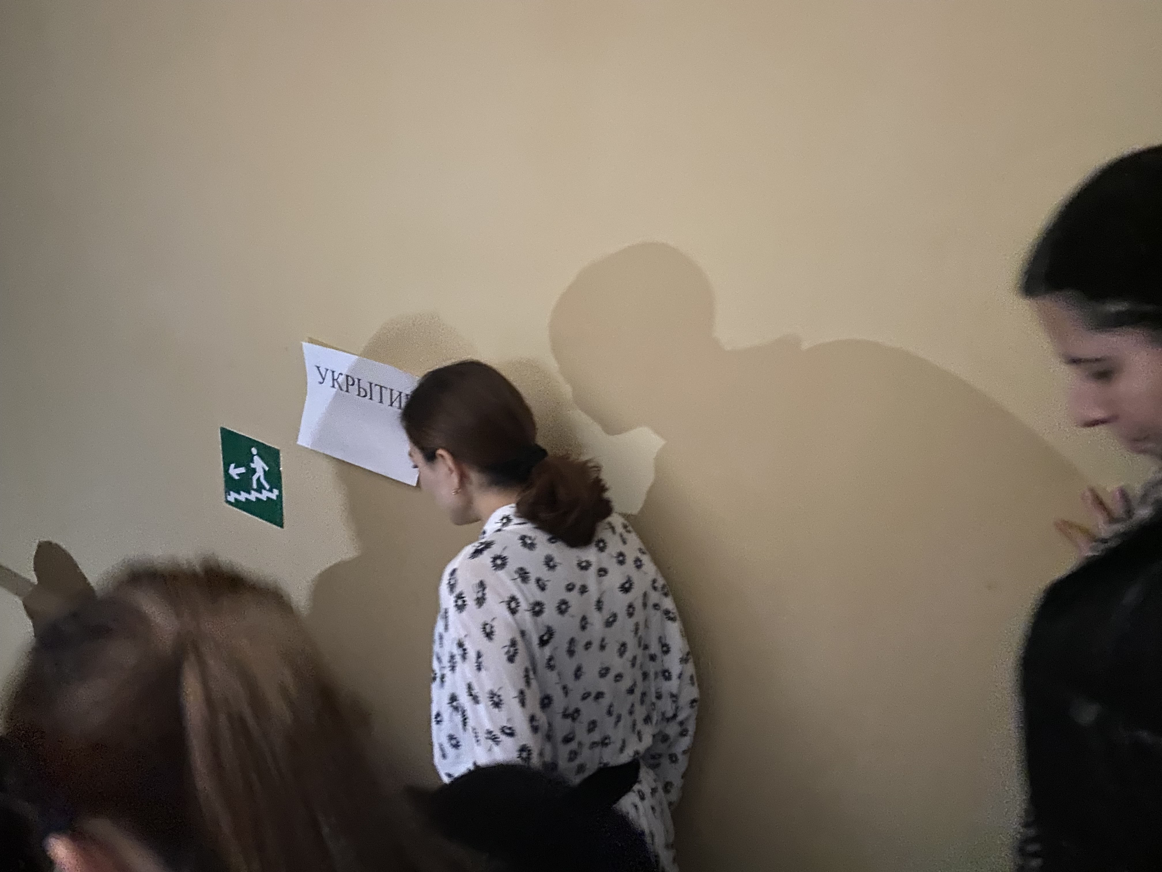 Занятие по гражданской обороне с населением в заглубленном помещении подземного пространства 