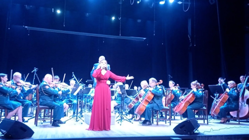 Главный военный оркестр Росгвардии выступил с концертом в Дербенте 